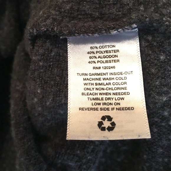 Wallflower Women's Distressed Coloring Sweater Gray Size XL - Picture 10 of 10